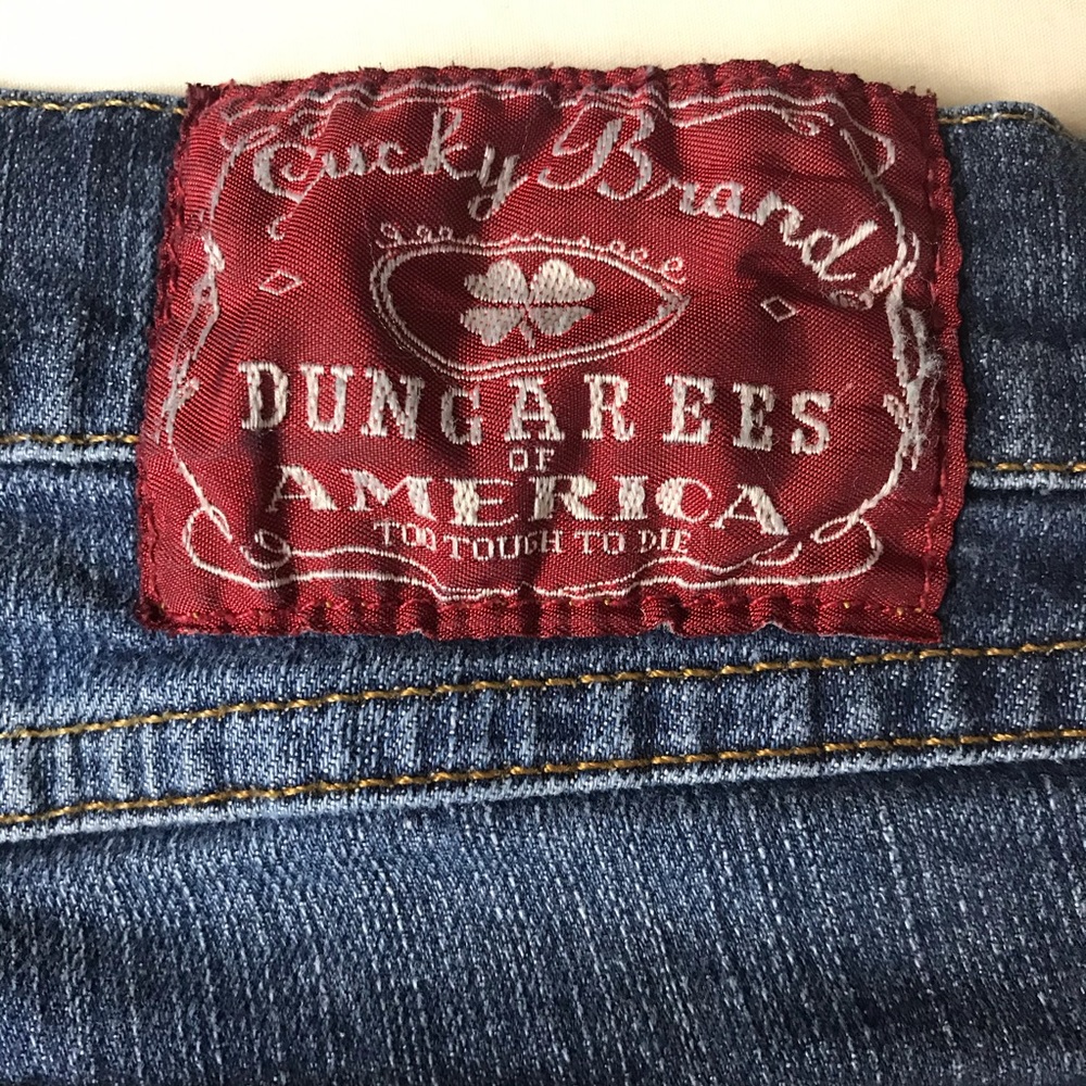 Lucky Brand Dungarees Midrise Flare Jeans - Picture 7 of 7